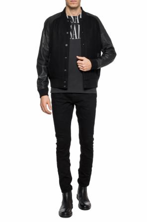 ‘concerto collar’ branded t-shirt, zdjęcie 2 ‘concerto collar’ branded t-shirt od AllSaints